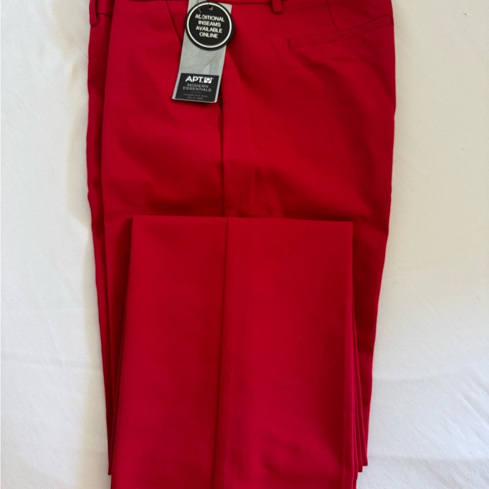 Bright Red Trousers